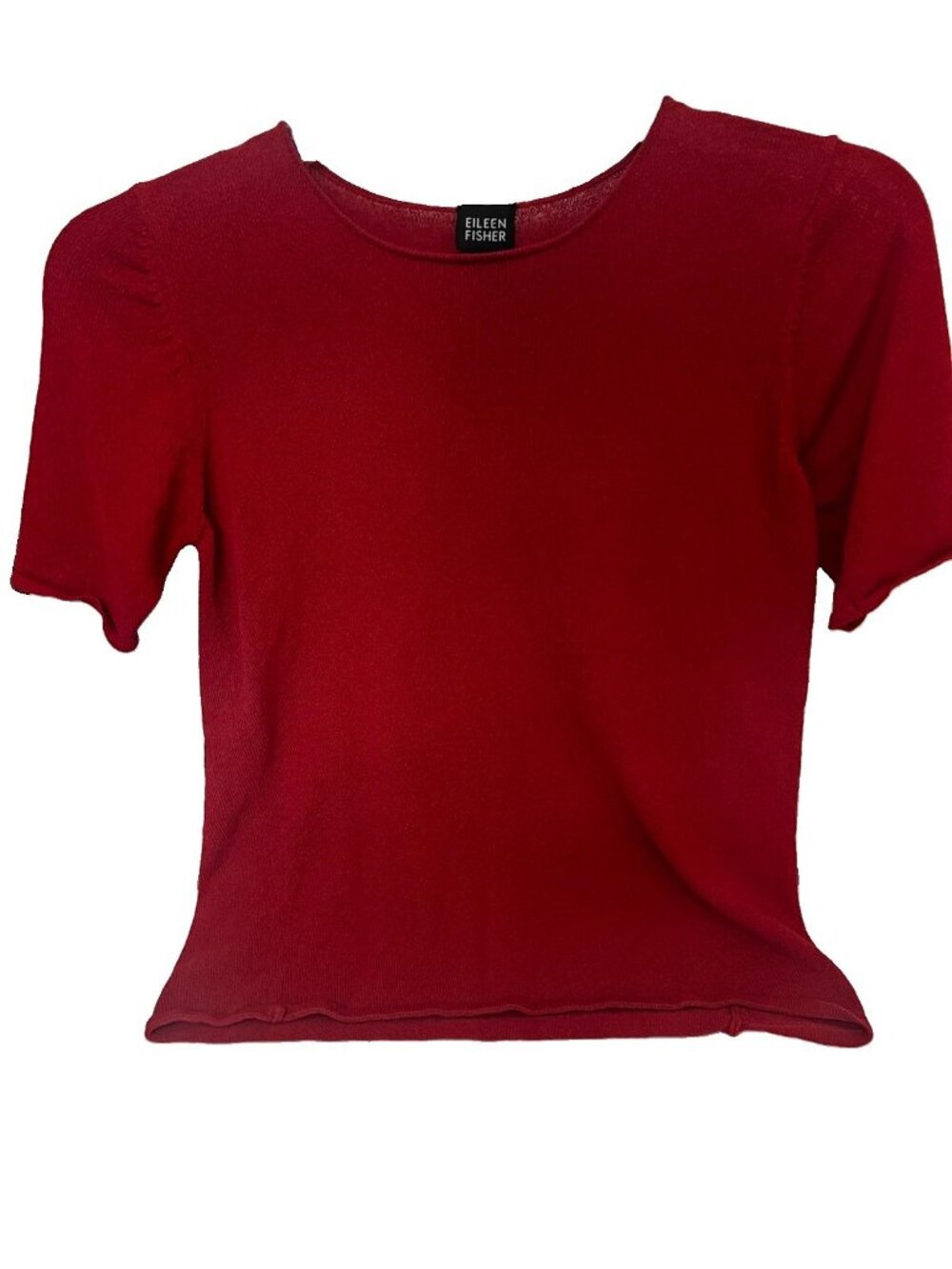 Eileen Fisher Womens Knit Rayon Blend Sweater Top Size Small S Rose Pink.   Gg